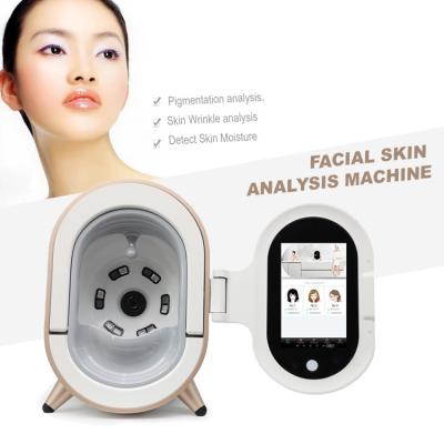 China 2023 Top Selling Wifi Digital Acne Skin Test Scanner Professional Facial Analyzer Machine Korean 3d Facial Skin Analysis for sale