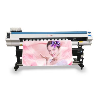 China Indoor Outdoor Advertising 6 Feet 1.9m Digital Inkjet Printing Inkjet Printer Eco Solvent Printer For Cable Banner Sticker Vinyl for sale