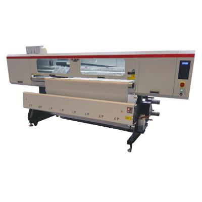 China Industrial Efficient Audley F8 1.8m Printing Machine Digital Dye Sublimation Printer For Home Furnishing Fabric Clothing for sale