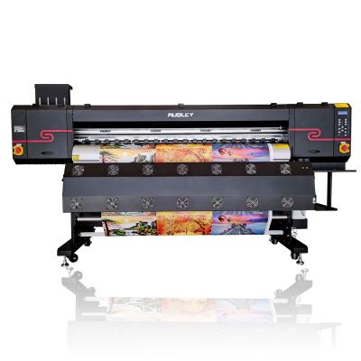 China Garment Shops 1.9m Heavy Duty Sublimation Printer With Eight I3200A1 Sublimation Textile Printer for sale