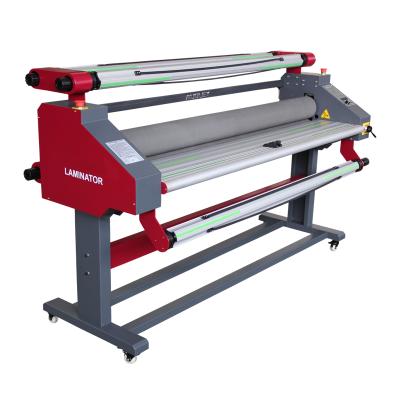 China 1.6m Roll Roll Paper Laminating Machines PVC Electric Materials Vinyl Sticker Fabric Cold Laminating Machines for sale