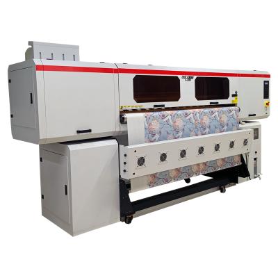 China Audley I3200 1.8m Fabric Printing Machine Flag Banner Polyester Fabric Printer Inkjet Digital Dye Sublimation Printer for Hotels for sale