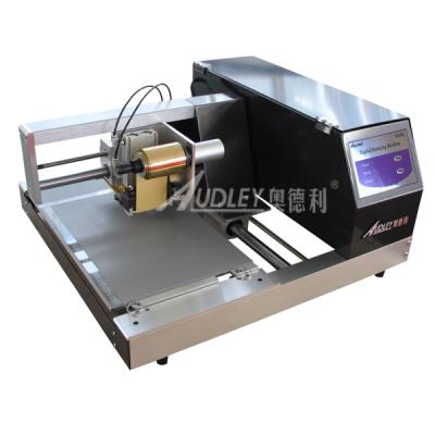 China Hot Ware Audley A4 Size ADL-3050C Automatic Flat Desktop Digital Manual Foil Stamping Printer Machine For Sale In China for sale