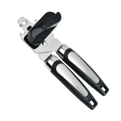 China Durable Kitchen Can Opener Heavy Duty Can Opener Cut 3-in-1 Can Openers Bottle With Easy Turn Knob for sale