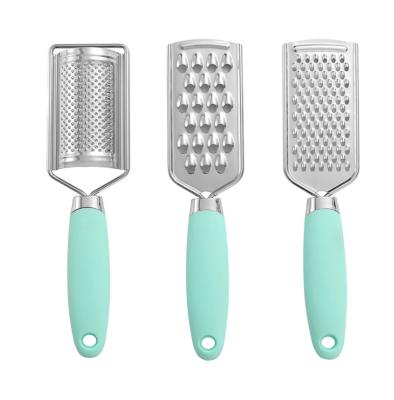 China Sustainable Amazon Hot Sale 3 Pcs Kitchen Gadget Set Stainless Steel Utensil Peeler for sale