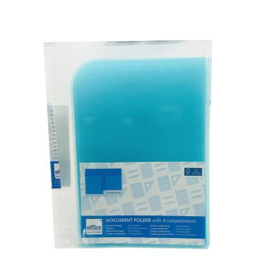 China Durable Custom Clear Folder Document Folder Plastic Conference Book Display Folder for sale