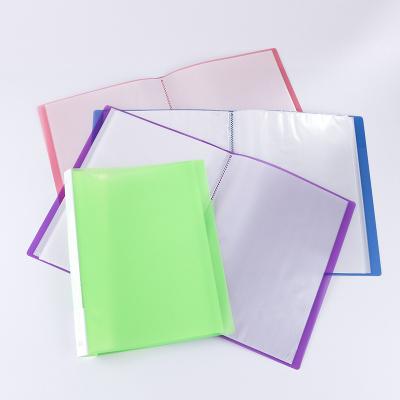 China Durable Custom Clear Folder Document Folder Plastic Conference Book Display Folder for sale