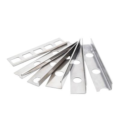 China Modern good quality ss201/304 stainless steel tile trim corners for sale