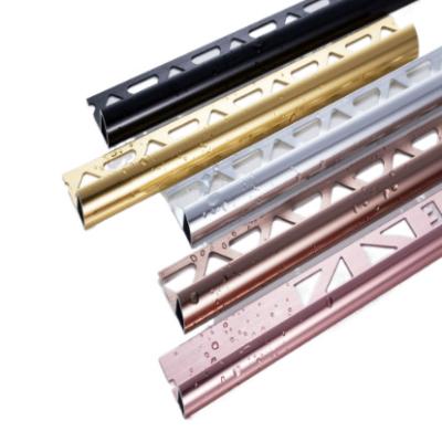 China Modern Hot Selling Foshan Tile Accessories Tile Corner Aluminum Tile Trim for sale