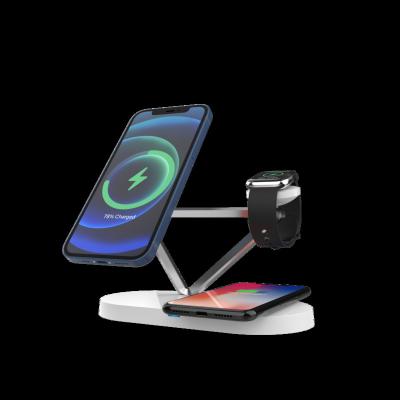 China Cell Phone Cell Phone Qi Wireless Charger Portable 5 in 1 Wireless Charger for iPhone Earbuds Air Pod for sale