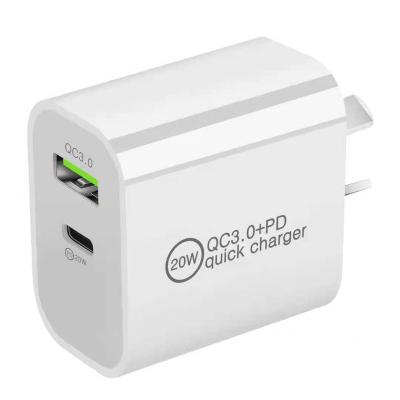 China Original Fast 20W USB Charger 20W Palladium Fast Charger Type C Palladium Wall Charger Au Plug For Iphone 12 pro for sale