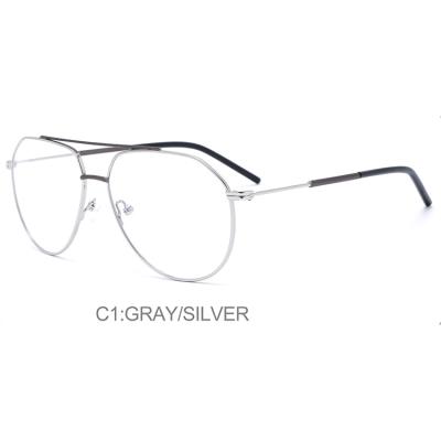 China Trendy Hot Selling Metal Eyewear Glasses Computer Glasses Business Boy Blue Light Blocking Optical Frame Frame In Stock for sale