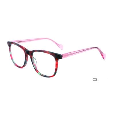 China YC-28022 2019 Anti Blue Lightweight Eyeglasses Acetate Optical Frame In Stock for sale