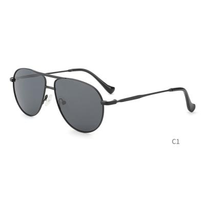 China 2021 Fashion Sun Glasses Metal Men Sunglasses UV400 Summer Top Selling Eyewear for sale