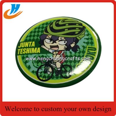 China Cartoon tin badge/promotional button badge pin cheapest customized for sale