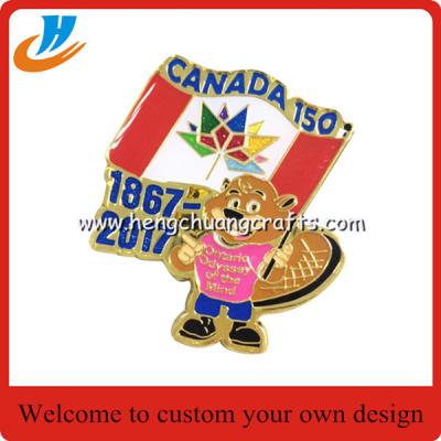 China Lapel pin custom,soft enamel pin with epoxy Pantone color choose for sale