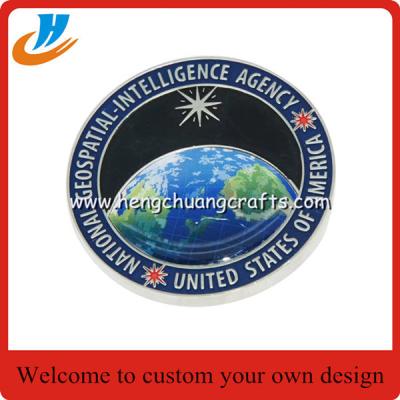 China US coins,metal challenge coins with custom coin design, 50mm of size coin is ok for sale