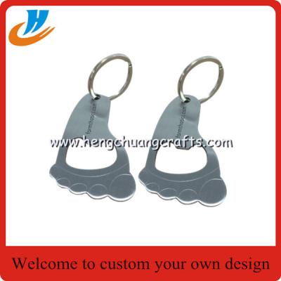 China Stainless steel openers,keychain bottle opener with custom logo for sale