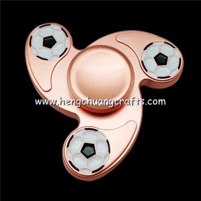 China Children Finger Spiral Bearing Fidget Desk Toy Hydro Gear Tri-Spinner Bat Spinners Ring Hand Spinner for sale