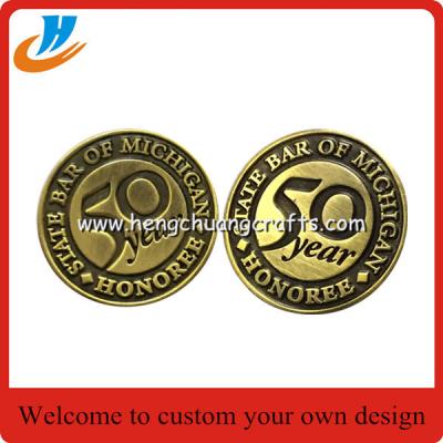 China Antique brass pins,50th anniversary custom antique brass metal pins lapel for sale