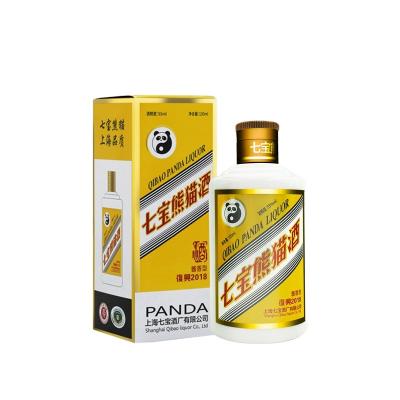 China Well-designed Flavor Mind Moutai Fragrance Moderate Sauce Drinkable Chinese Liquor Shanghai Qibao Panda Brand for sale