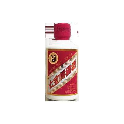 China Moderate Drinking Shanghai Qibao Panda Brand Taste Ripe Liquor 100ml*5 Bottles Sause Flavor Liquor for sale