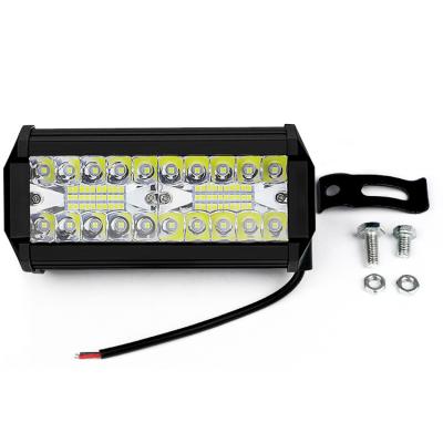 China YIMEI aluminum manufacturers direct super white 7inch led light bar 120w led work light truck 24v for truck for sale