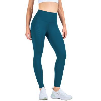 China 2021 Newest Antibacterial Yoga Leggings For Women High Waisted Tummy Control Yoga Pants Active Workout Gym Wear for sale