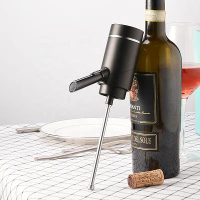 China USB Battery Electric Decanter Factory Direct Sales Wholesale Luxury Electric Bottle Opener With Dedicated Battery Stem Automatic Wine Pump Hotel Family for sale