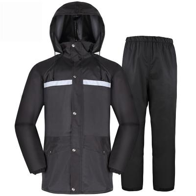 China Breathable Men Women Waterproof Lightweight Rain Suits With Hood Rain Jacket And Rain Pants For Outdoor for sale