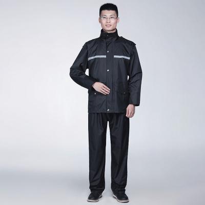 China Reflective Belt Raincoat Breathable Suit Double Edge Raincoat For Men And Women For Waterproof Raincoat for sale