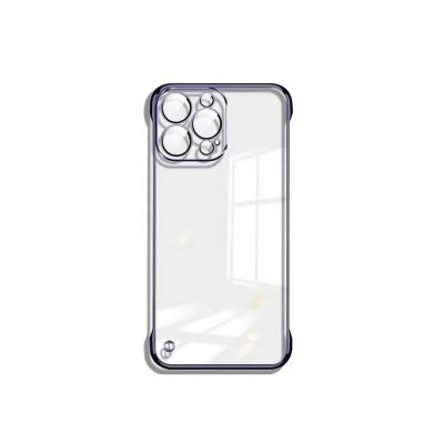 China Shockproof For iPhone 15 plus ultra Clear PC Hard Phone Case For iPhone 11 12 pro Max Slim Transparent Protective Back Cover Shell 13 14 15 for sale