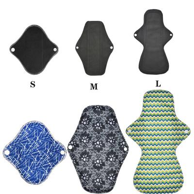 China OEM Reusable Reusable Cloth Menstrual Pad Removable Washable Sanitary Diaper / Sanitary Pad for sale