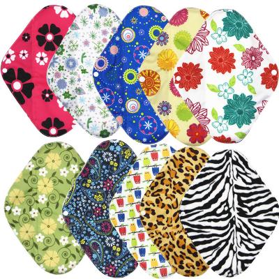 China Heavy Lady Cloth Reusable Organic Washable Menstrual Pads Flow Sanitary Pads Reusable for sale