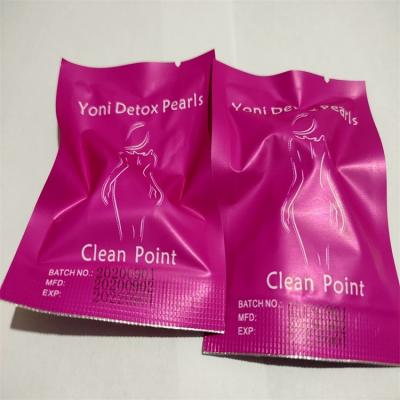 China Private Label 100% Disposable Hygiene Yoni Detox Pearls Vaginal Herbal Feminine Tampons for sale