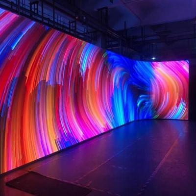 China outdoor indoor p2 p3 p4 p6 p8 lightly led outdoor display curtain wall stage background advertising billboard LED video display screen for sale