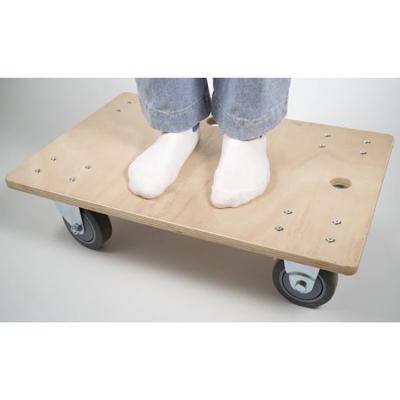 China Milan Rubber Matted Surface Furniture Mobile Easy Moving Dolly Trolleys for sale