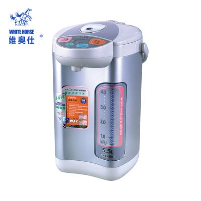 China Auto-cold keep hot function best-selling Electric&cup-switch to dispense 304 stainless steel thermos hot water Airpot thermo pot 5L for sale