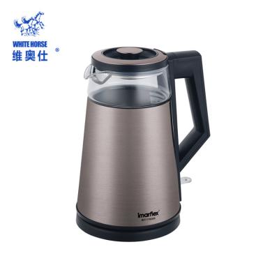 China 360 Degree Rotation Base 2022 High Quality Tea Coffee Water Heater 1.7L For Guangdong Electric Kettle Home Hotel New Design for sale