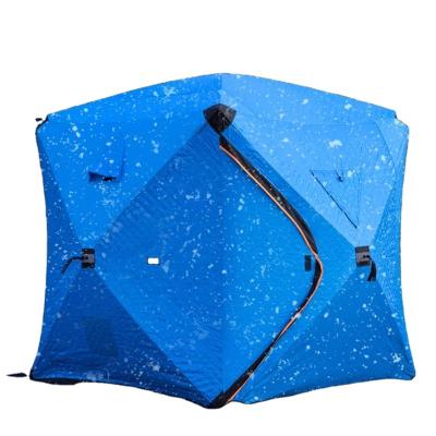 China Outdoor Portable Waterpoof Camping Equipment Pop Fish Shelter Cube Winter Ice Fishing Tent for sale