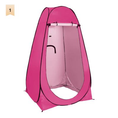 China Extended Type New Fishing Single Movable Photography Toilet Cover Shower Tent Outdoor Camping Changing Shower Tent for sale