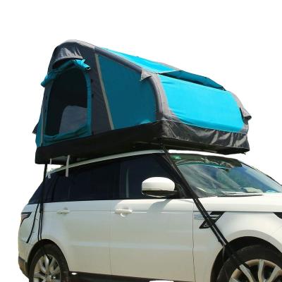 China Easy Install Noise 2 Person Truck SUV Truck Auto Roof Top Tents Camping Hard Cover Car Roof Tent for sale