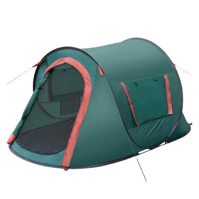 China Cheap Full Automatic Folding Two Person Outdoor Camping Tent Camouflage Game/Field Single Quick Open 3-4 Persons Beach for sale