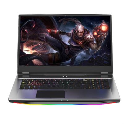 China Wholesale Cheap Aluminum 17.3 Inch I9 10885H Quad Core GeForce GTX1650 Game Rj45 Keyboard Factory USA Layout Laptops for sale