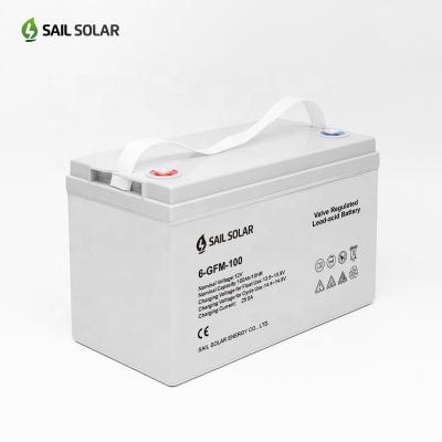 China Solar System Sail 12v 100ah Solar Storage Battery 120ah 12v 150ah Rechargeable Battery For Energy Storage for sale