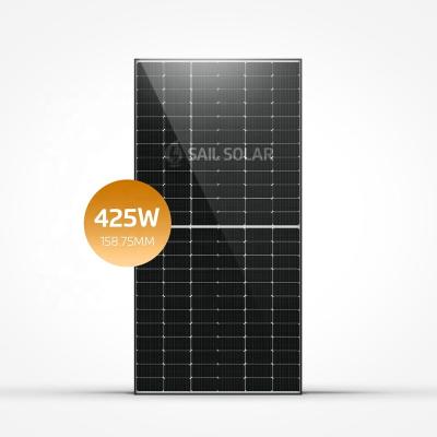 China Residential& Cult Commercial System PERC 405W 410W 415W 420W 425W Mono Solar Panel Half Sail Solar Panel For Home Use for sale