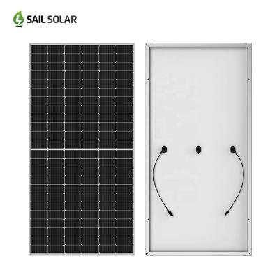 China Residential& Commercial solar panel system sail solar half cut solar panel 540w 550w solar panel from China for sale