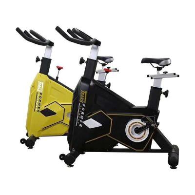 China Club/Home/Gym Use 2020 Cheaper Price Dezhou Cardio Series LB-E07 Series Yellow Black Color Exercise Spin Bike for sale