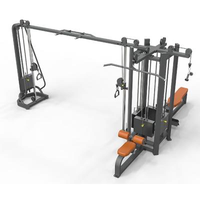 China Commercial lanbo fitness machine jungle 5 station multi fitness equipment multi use gym machine for sale