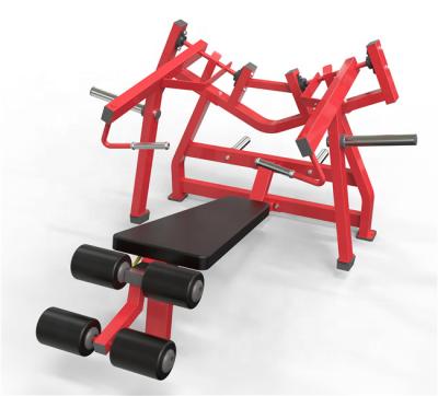 China Q235 Steel Commercial Fitness Equipment SH93 Decline Laydown Press Hammer Strength Gym Equipment Lanbo Fitness for sale